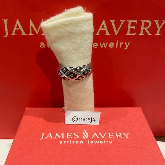 Retired James Avery Spanish Moss Ring